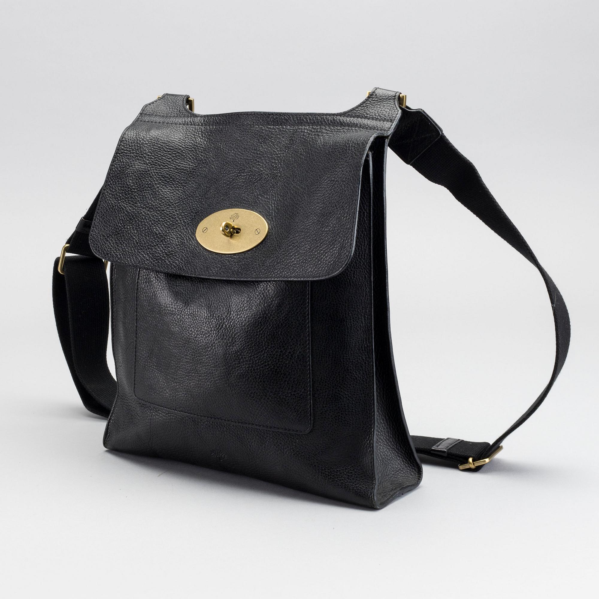 MULBERRY Antony Messenger black