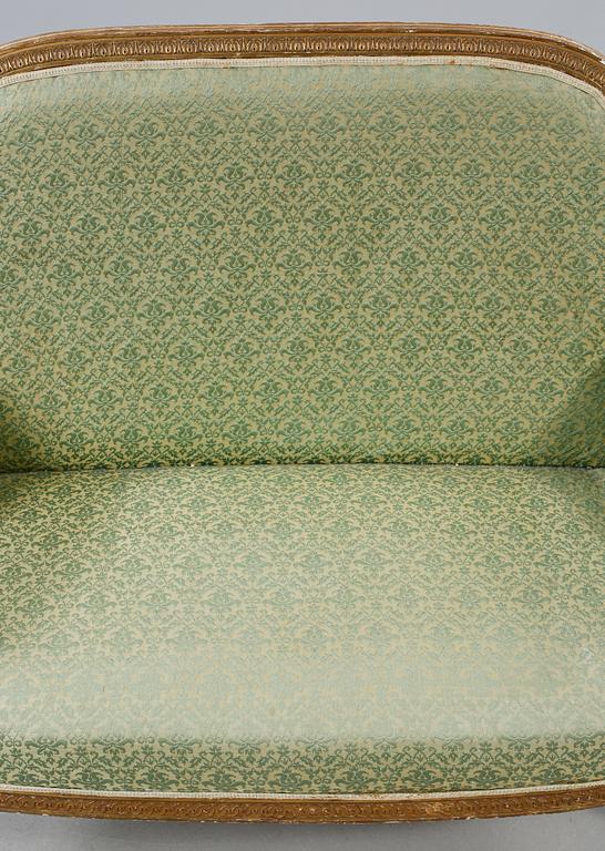 SOFFA, Frankrike, Louis XVI-stil, omkring år 1900.
