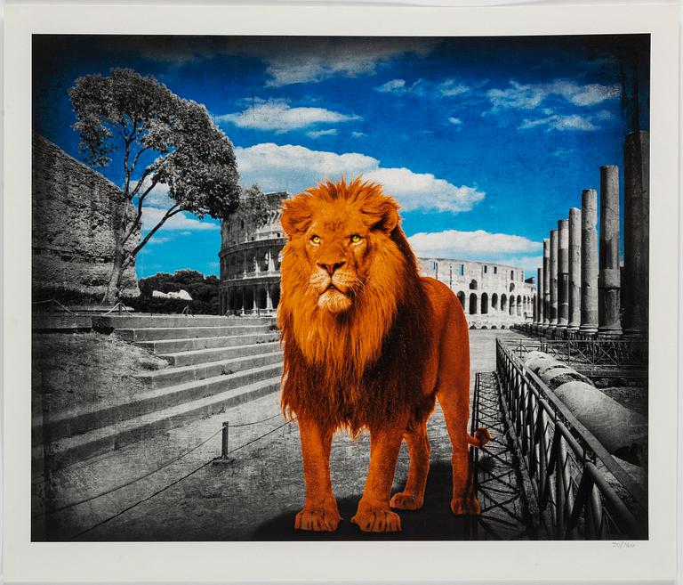 LARS TUNEBO, PORTFOLIO,  "Capital mysteries", 4 giclée, 2018, signed 30/160.