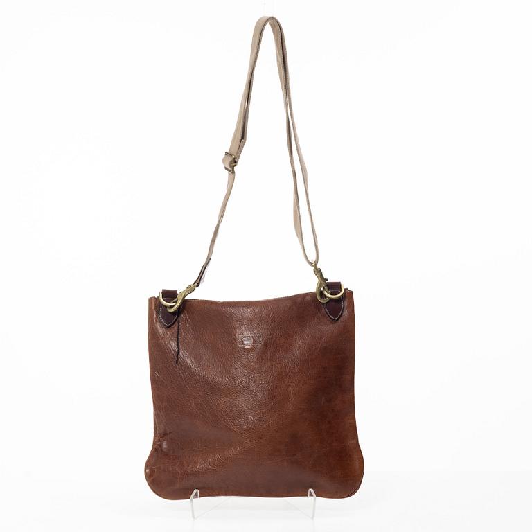 Mulberry, a messenger bag.