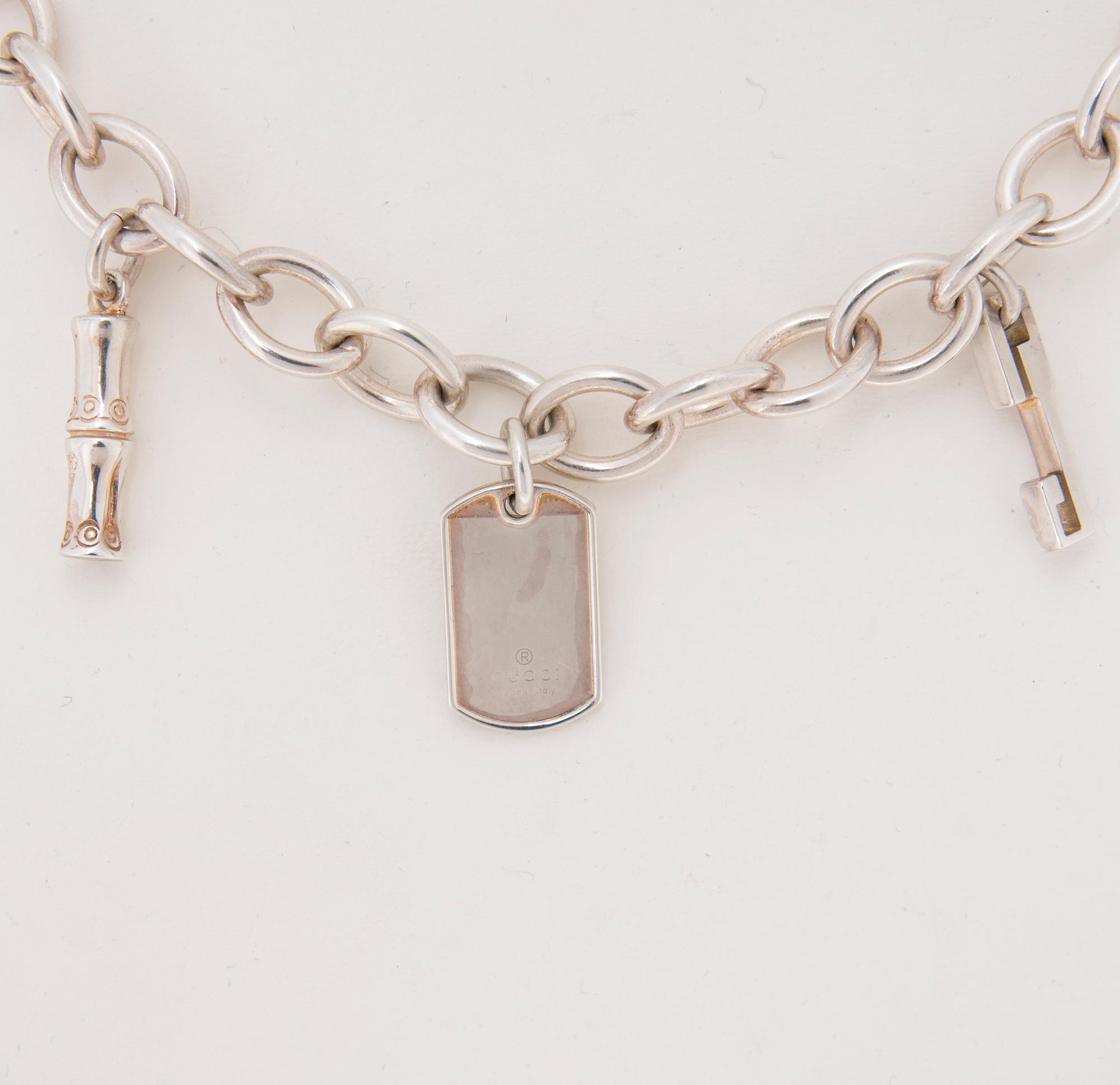 HALSBAND, silver, Gucci. Vikt 66,6 g.