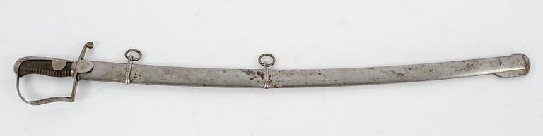 SABEL, Sverige, m/1831, för artilleriet.