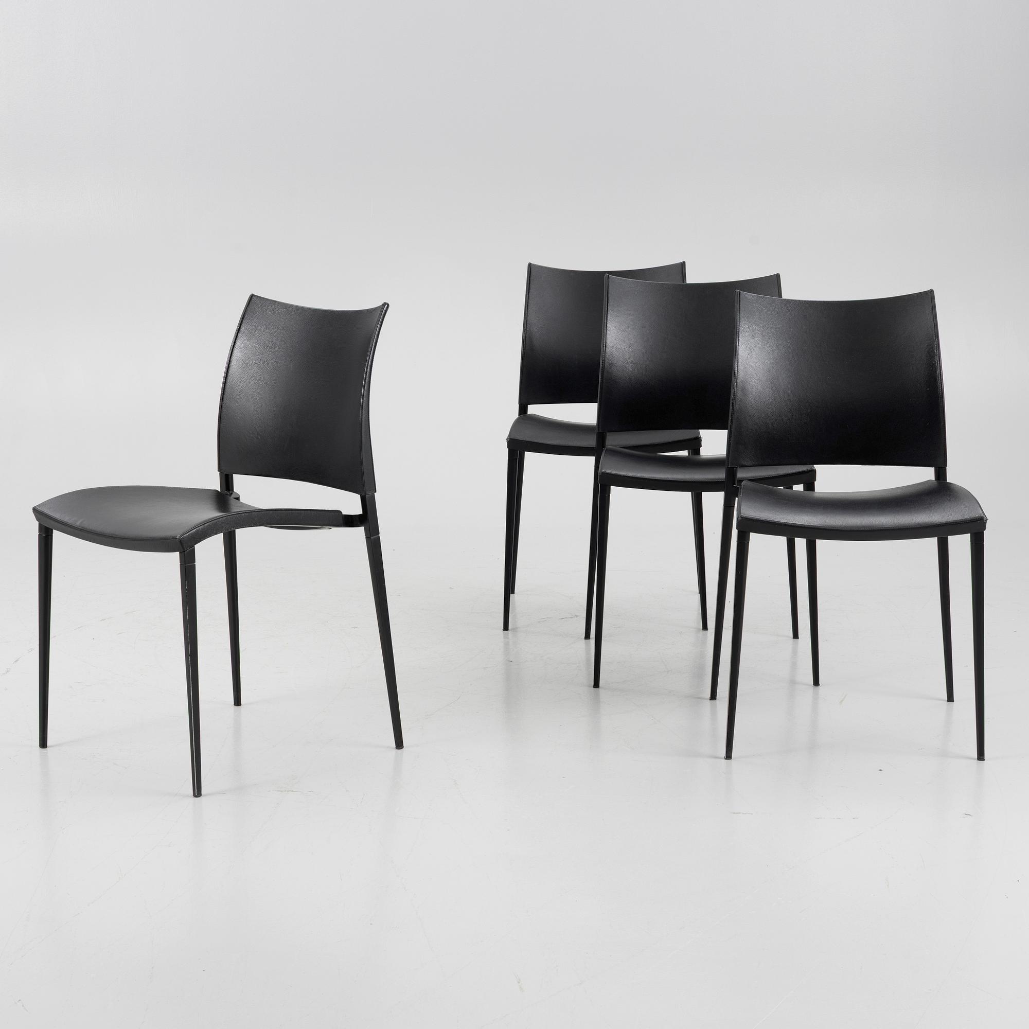Pocci & Dondoli, chairs, 4 pcs, "Sand", Desalto.