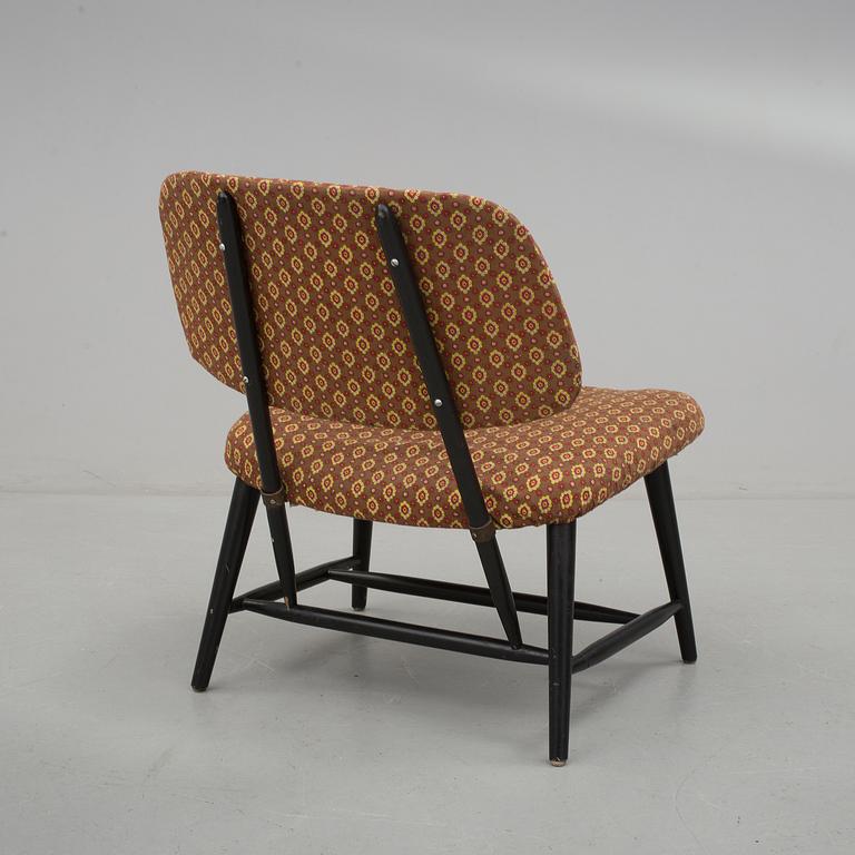 FÅTÖLJ, "Te-ve", Alf Svensson, Ljungs Industrier, 1950-/60-tal.