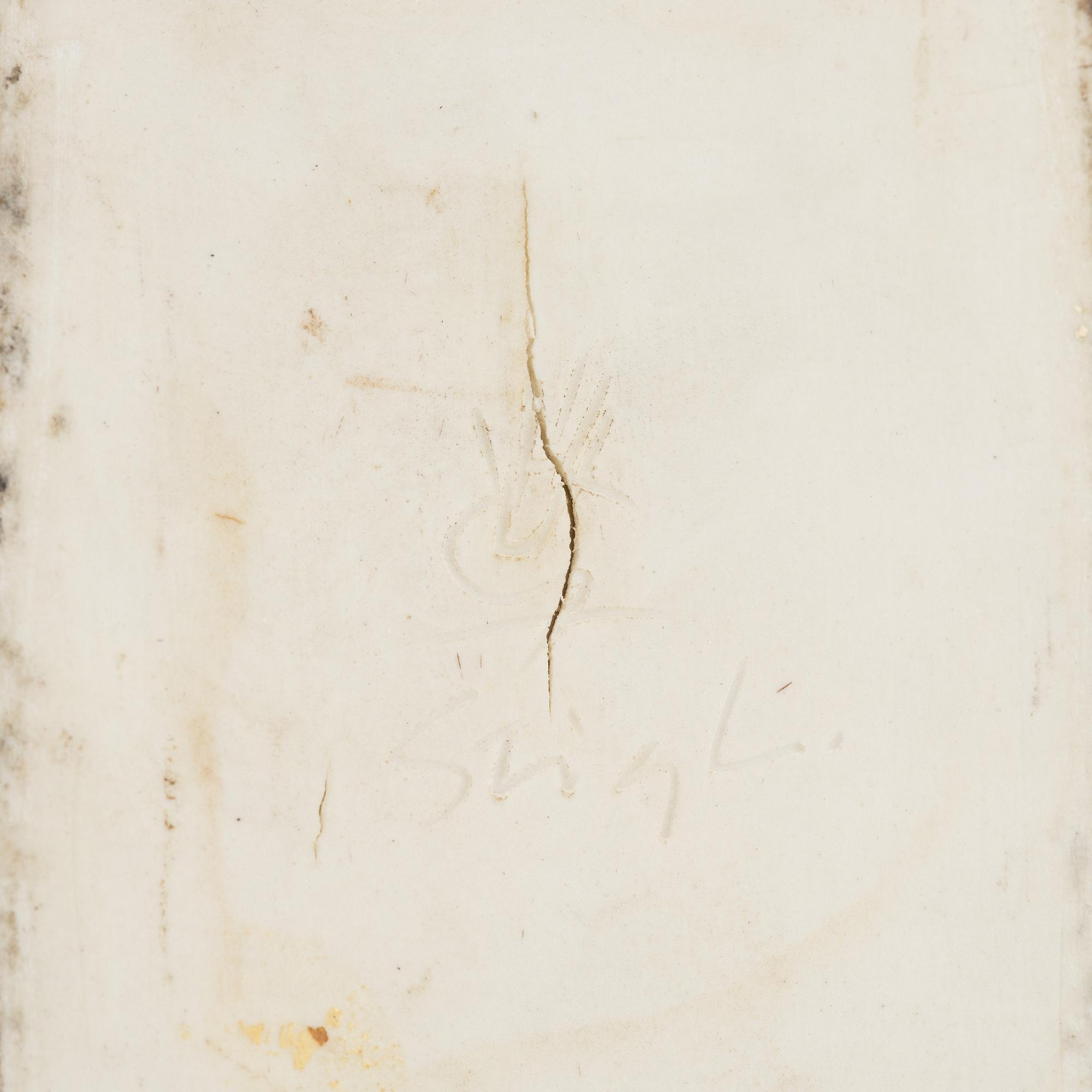 Stig Lindberg, a stoneware table lamp foot, Gustavsbergs studio.