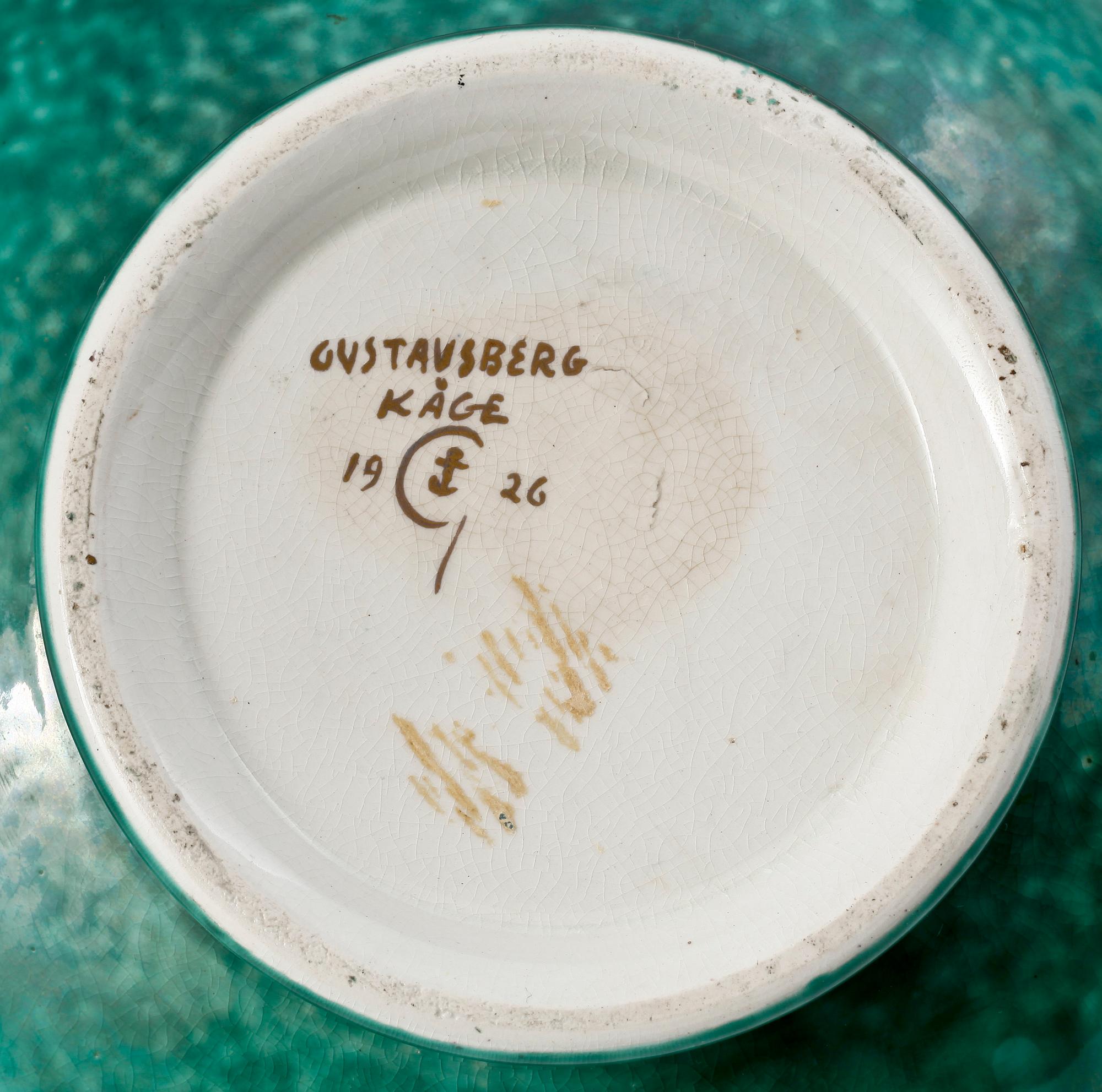 SKÅL, flintgods, Wilhelm Kåge Gustavsberg 1926.