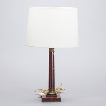 BORDSLAMPA, empirestil, 1900-tal.