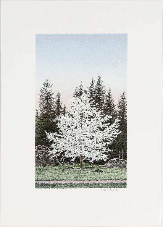 REINHOLD LJUNGGREN, a folder with 6 lithographs, signed and numbered 60/150.