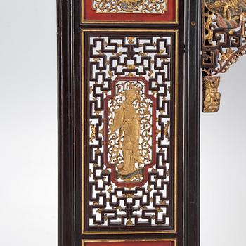 Headboard, China, 19th/20th century.