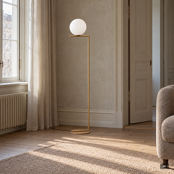 Michael Anastassiades, Floor lamp, IC Lights F1, Flos, Italy.