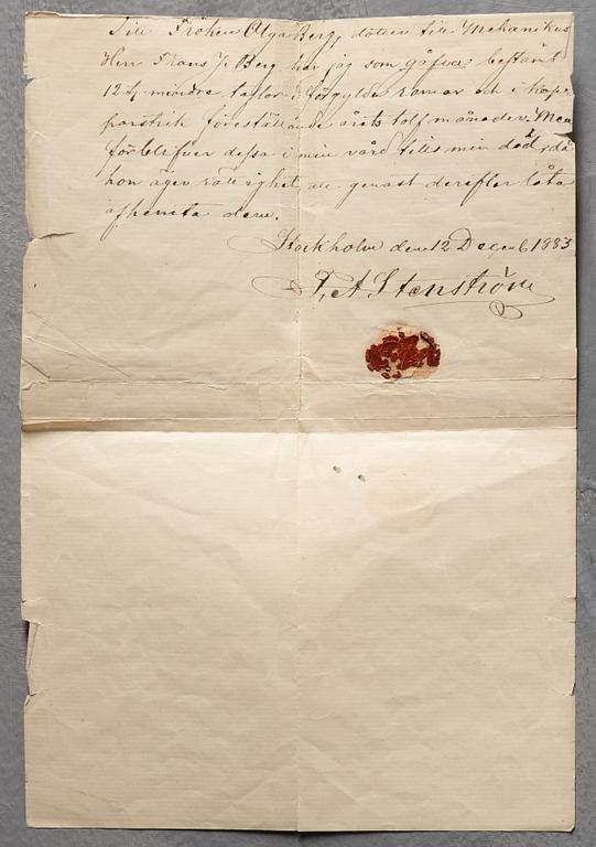 GRAVYRER. 12 st, England 1800-tal.