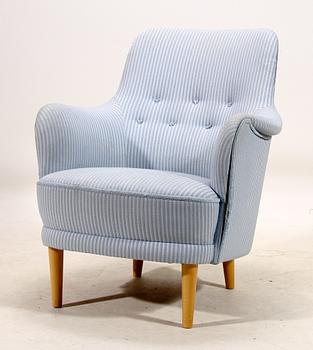 FÅTÖLJ, "Samsas", Carl Malmsten, 1980-tal.