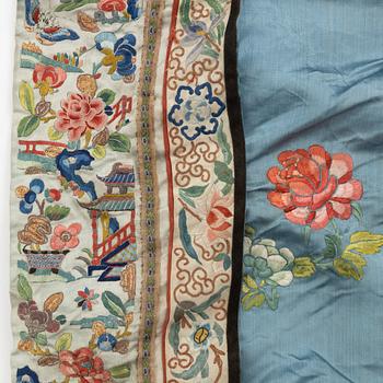 Rock, broderat siden, Kina, sen Qingdynasti.