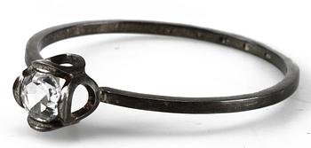 SMYCKESET, 3 delar, silver, Cecilia I K Johansson, Göteborg. 1940-tal.