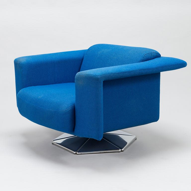 VOITTO HAAPALAINEN, nojatuoli "Prisma", Tehokalusto 1972.