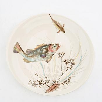 Plates 11 pcs "Fish" Johnson Bros England ironstone first half/mid 20th century.