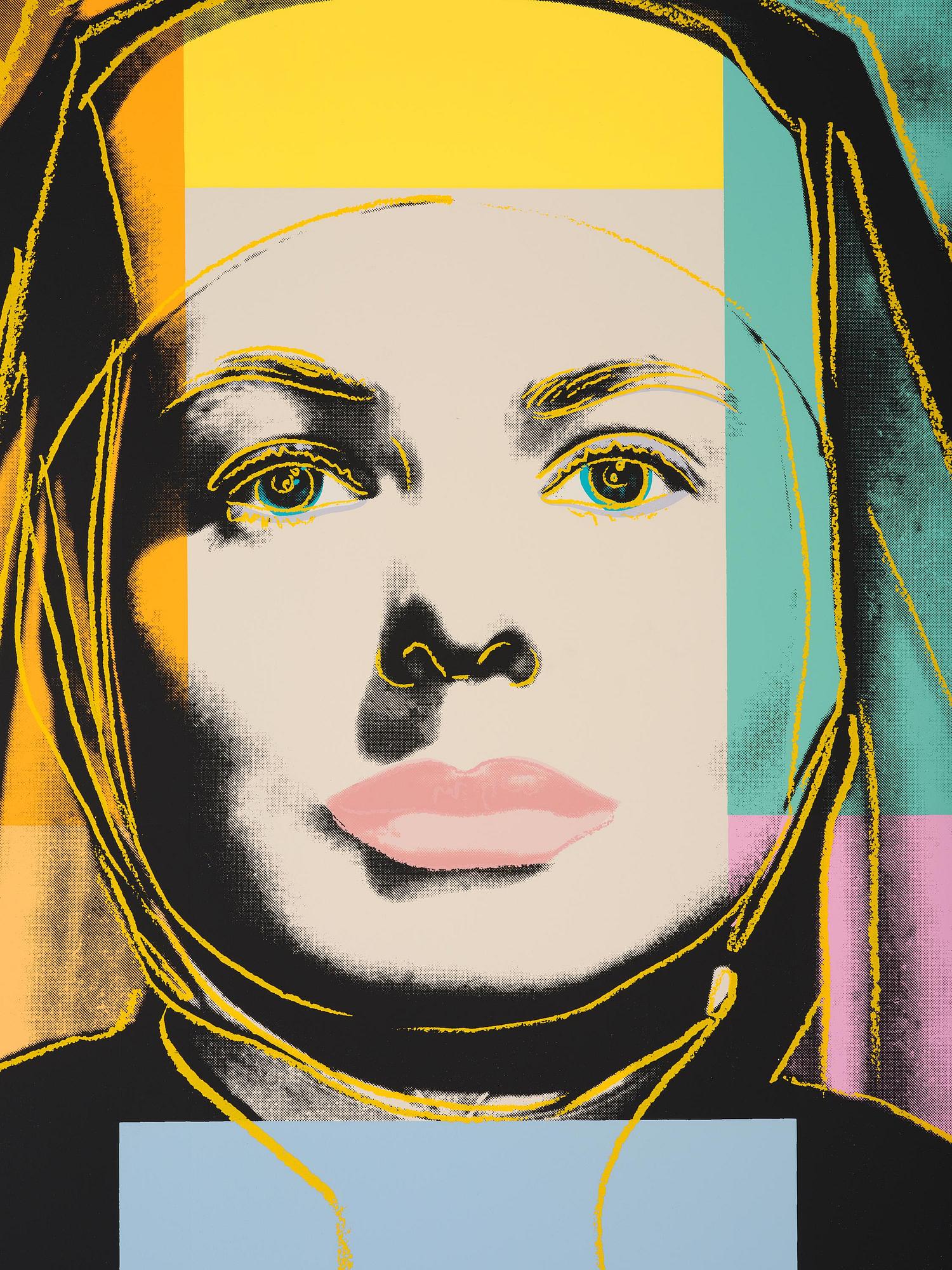 Andy Warhol, "Three portraits of Ingrid Bergman by Andy Warhol".