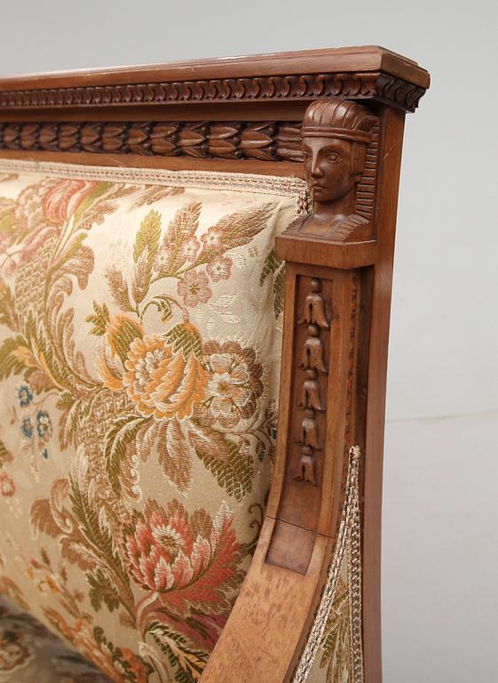 SOFFA, empirestil, 1900-talets början.