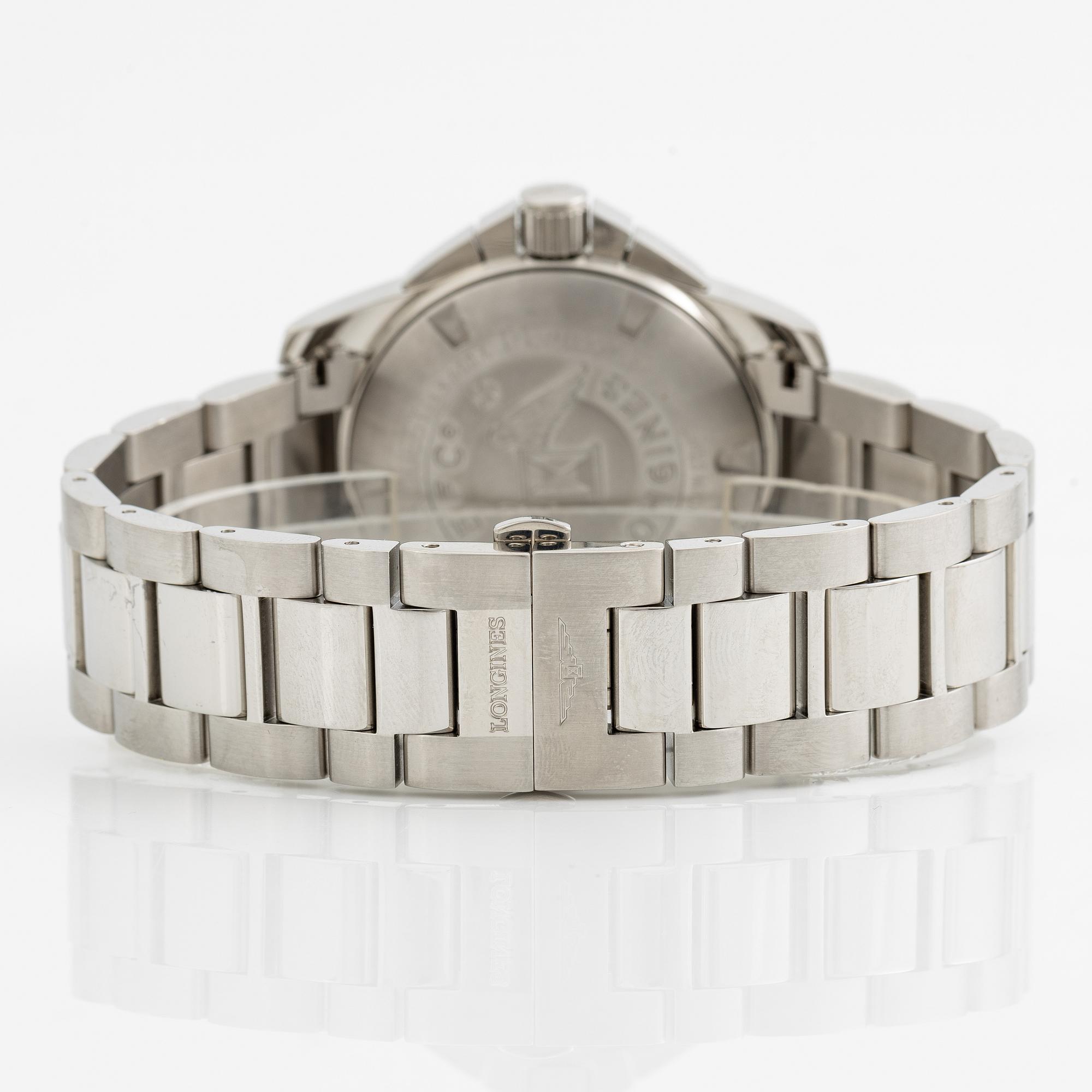 Longines, Conquest, kronograf, armbandsur, 41 mm.