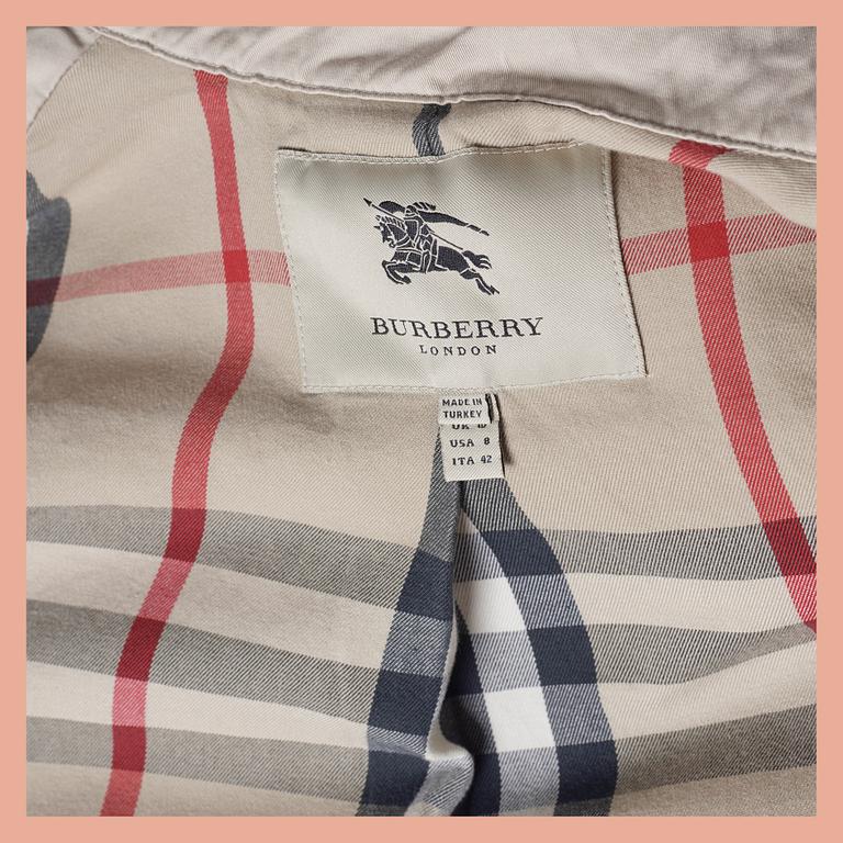 JACKA, Burberry, engelsk storlek 10.