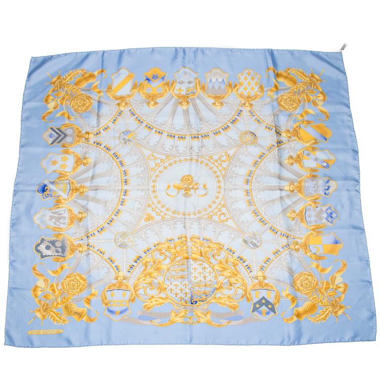 SCARF, "British Heraldry", Hermès.