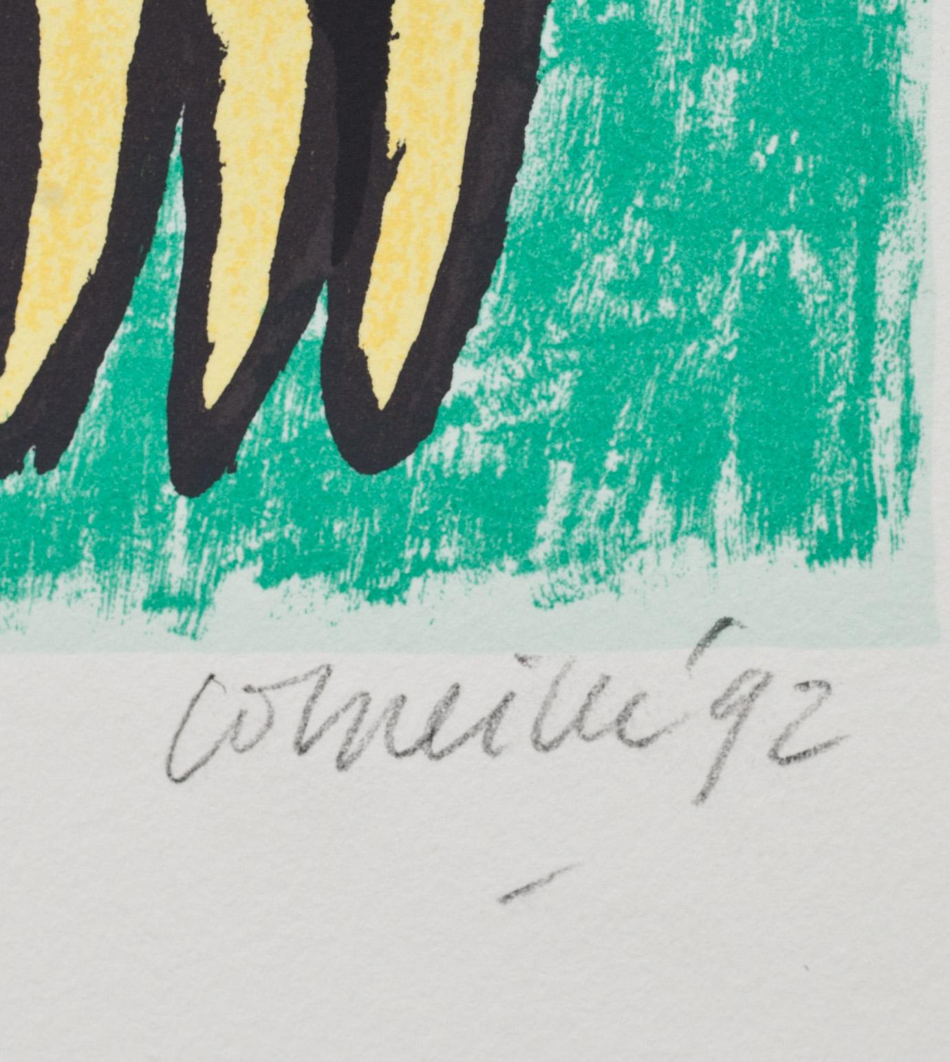 BEVERLOO CORNEILLE, 3 st. Serigrafier, mapp, signerad och daterad 92, HC.