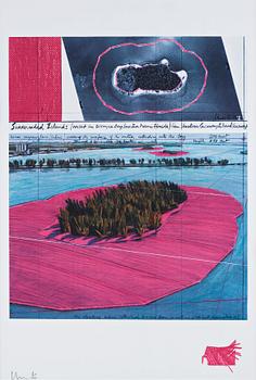 389B. Christo & Jeanne-Claude, "Surrounded Islands, Biscayne Bay, Miami, Florida".