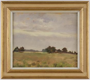 Lotte Laserstein, Heath landscape, Öland.