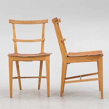 Nirvan Richter, a set of four chairs, Norrgavel.