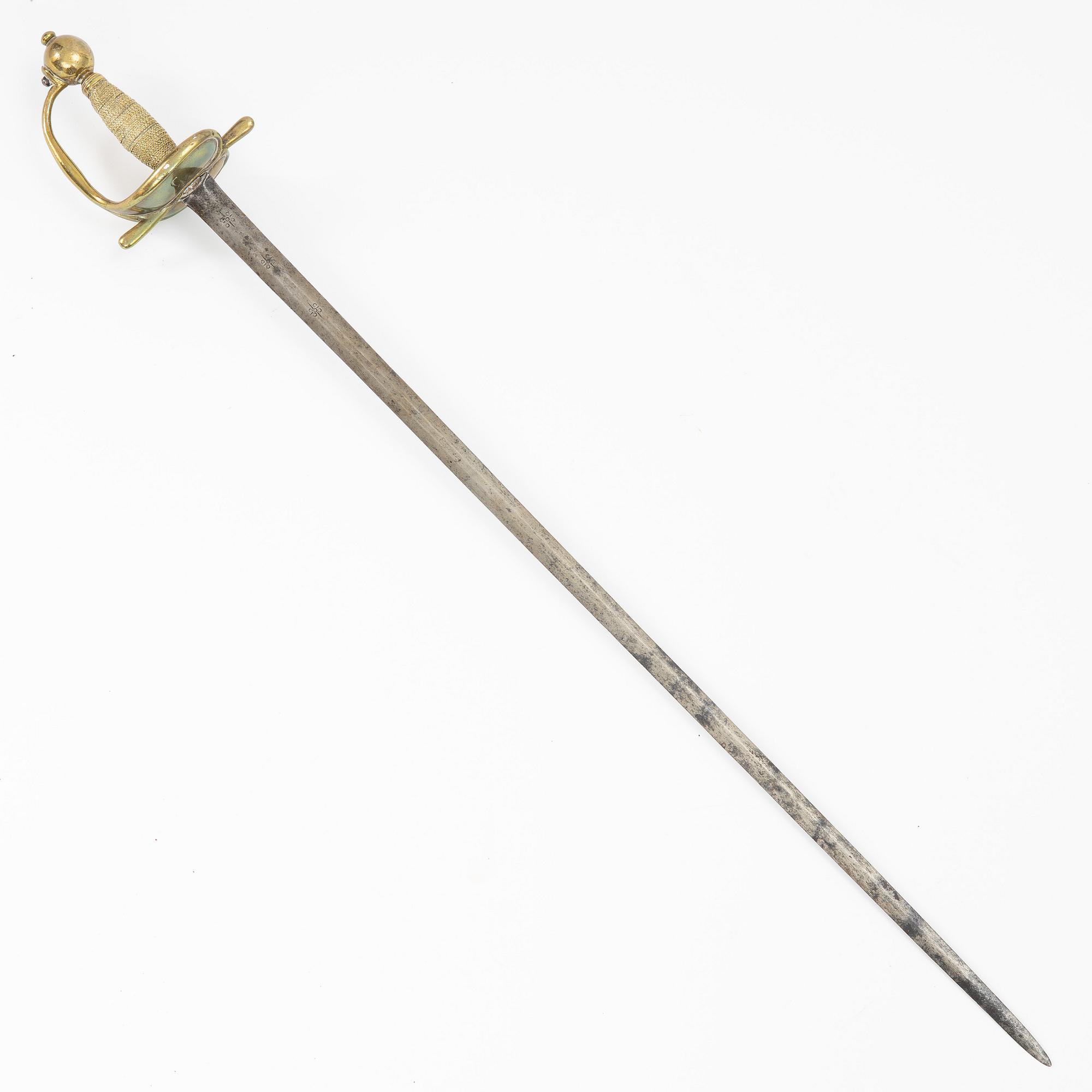 Sword m/1717 for the Life Regiment of Horse.