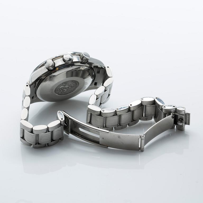 OMEGA, Speedmaster, Day-Date, Mark 40, "Tachymetre", chronograph, wristwatch, 39 mm,