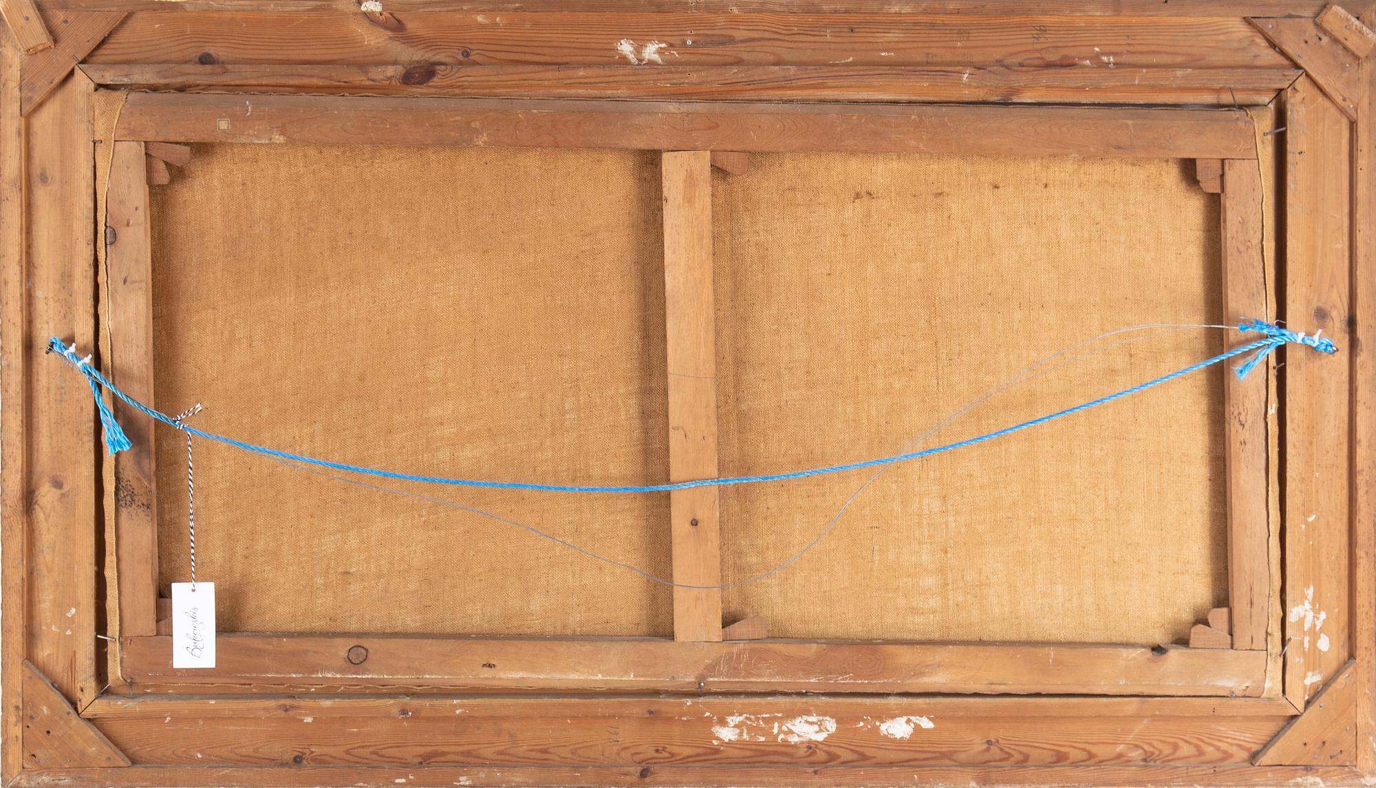 Severin Nilson, olja på duk, signerad.