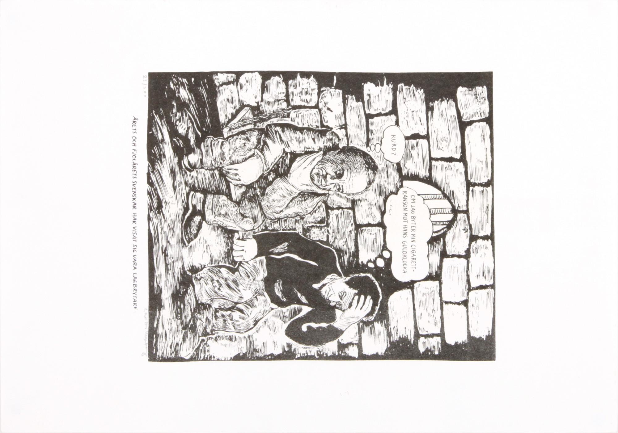 LARS HILLERSBERG, grafik, 4 st. Sign, varav 3 numr.