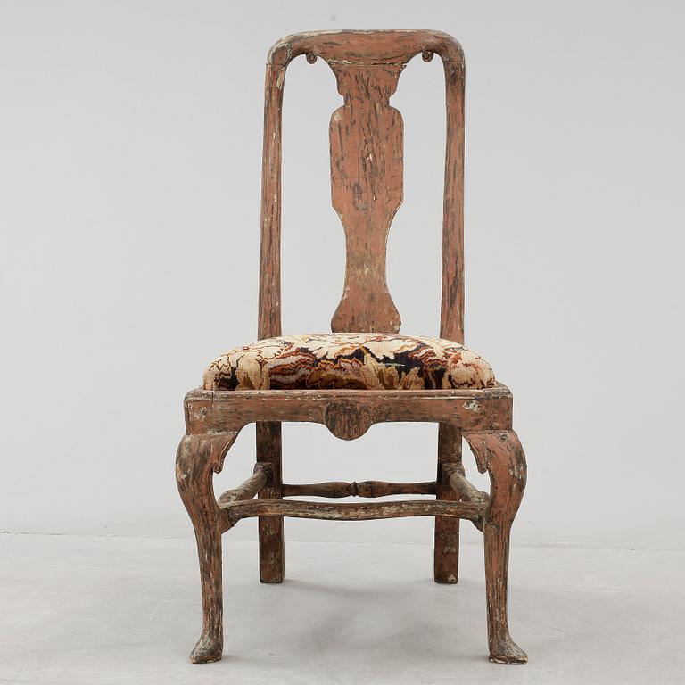 STOL, senbarock, 1700-tal.