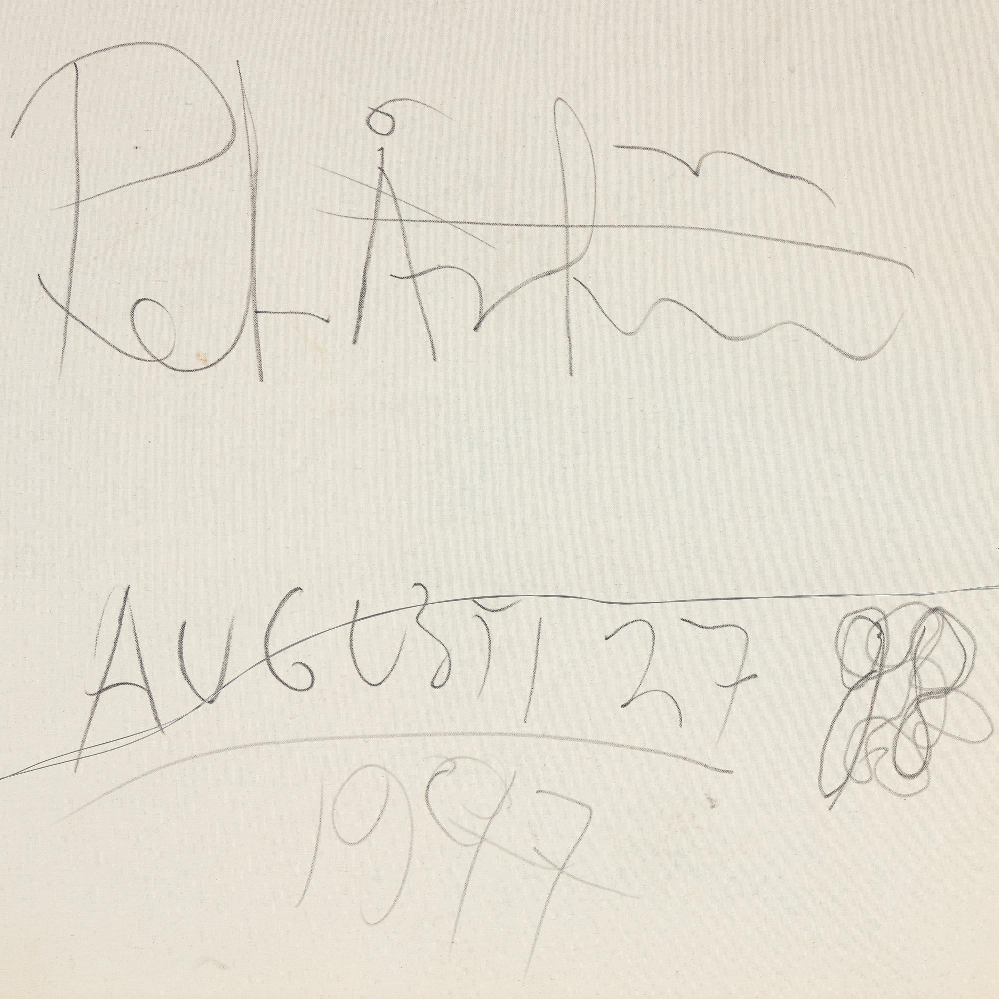 Peter Åström, acrylic on canvas, signed and dated 1997 verso.
