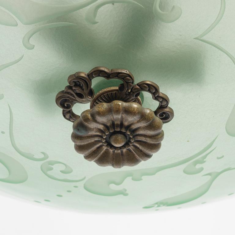 Ceiling lamp, first half of the 20th century.