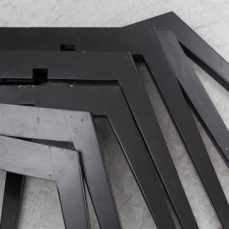 Chairs, 8 pcs, contemporary production.