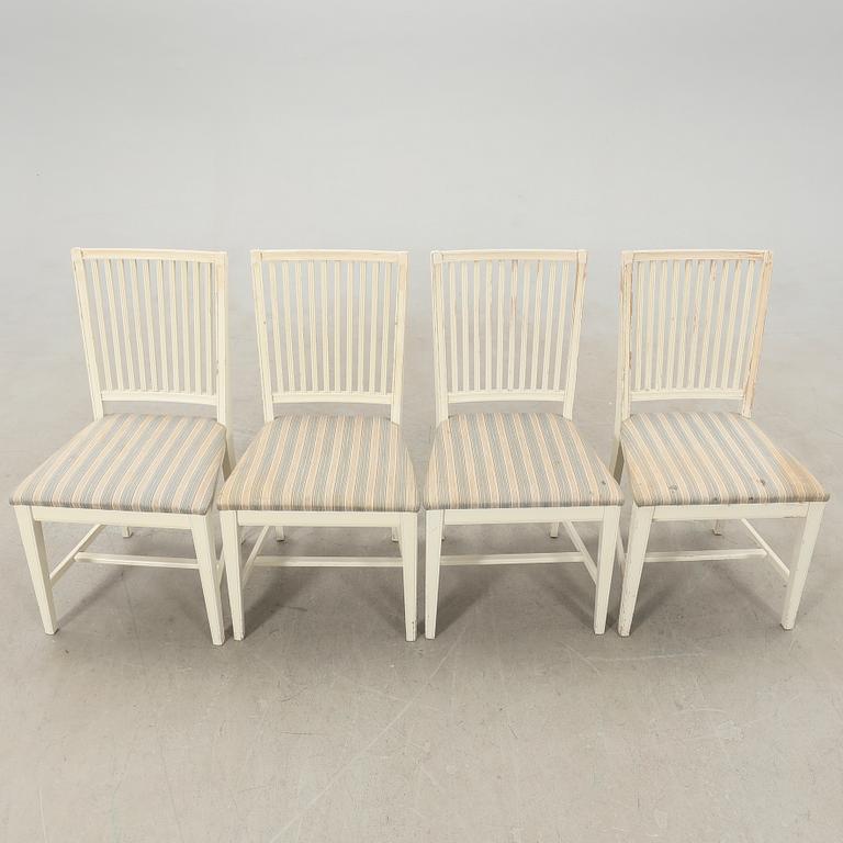 Chairs, 4 pcs, second half of the 20th century.