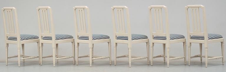 STOLAR, 6 st, "Odenslunda", Ur IKEAs 1700-tals serie, 1990-tal.