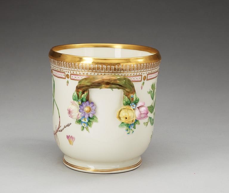 A Royal Copenhagen 'Flora Danica' wine cooler, 20th Century.