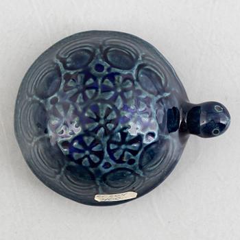 Lisa Larson, figurines, a set of four stoneware figurines including 'Lejon mini' from the series 'Afrika', Gustavsberg.