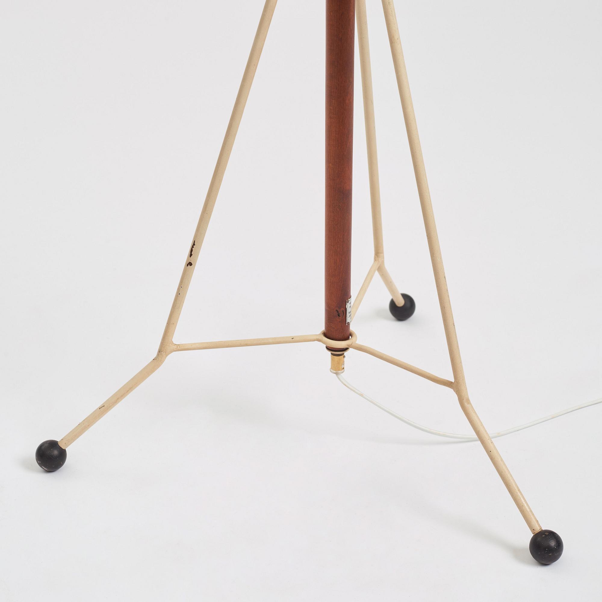 Hans-Agne Jakobsson, a rare floor lamp, model "S-910", Hans Agne Jakobsson AB, Åhus 1950s.