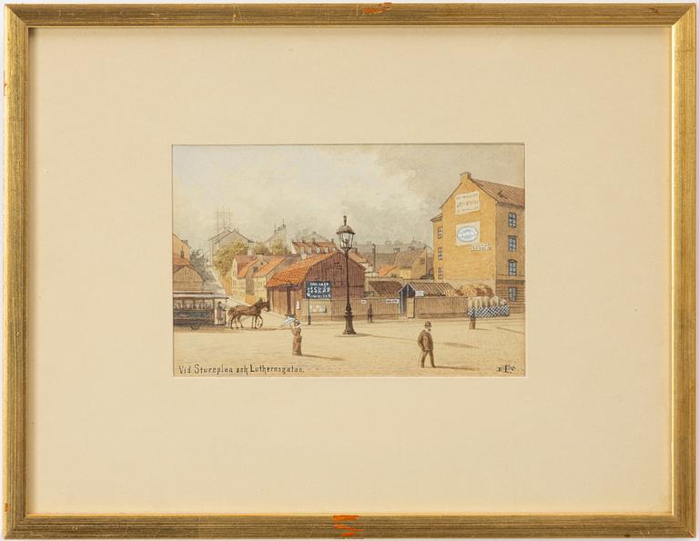 Fredrik Isberg, "Vid Stureplan och Luthernsgatan".