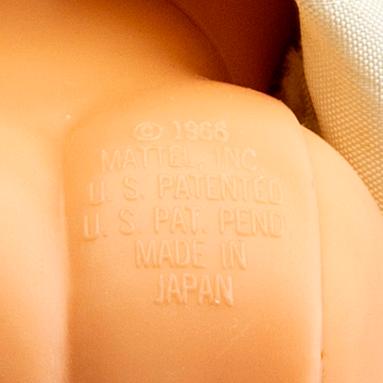 A set of Barbie dolls and accessories Matell 1960s.