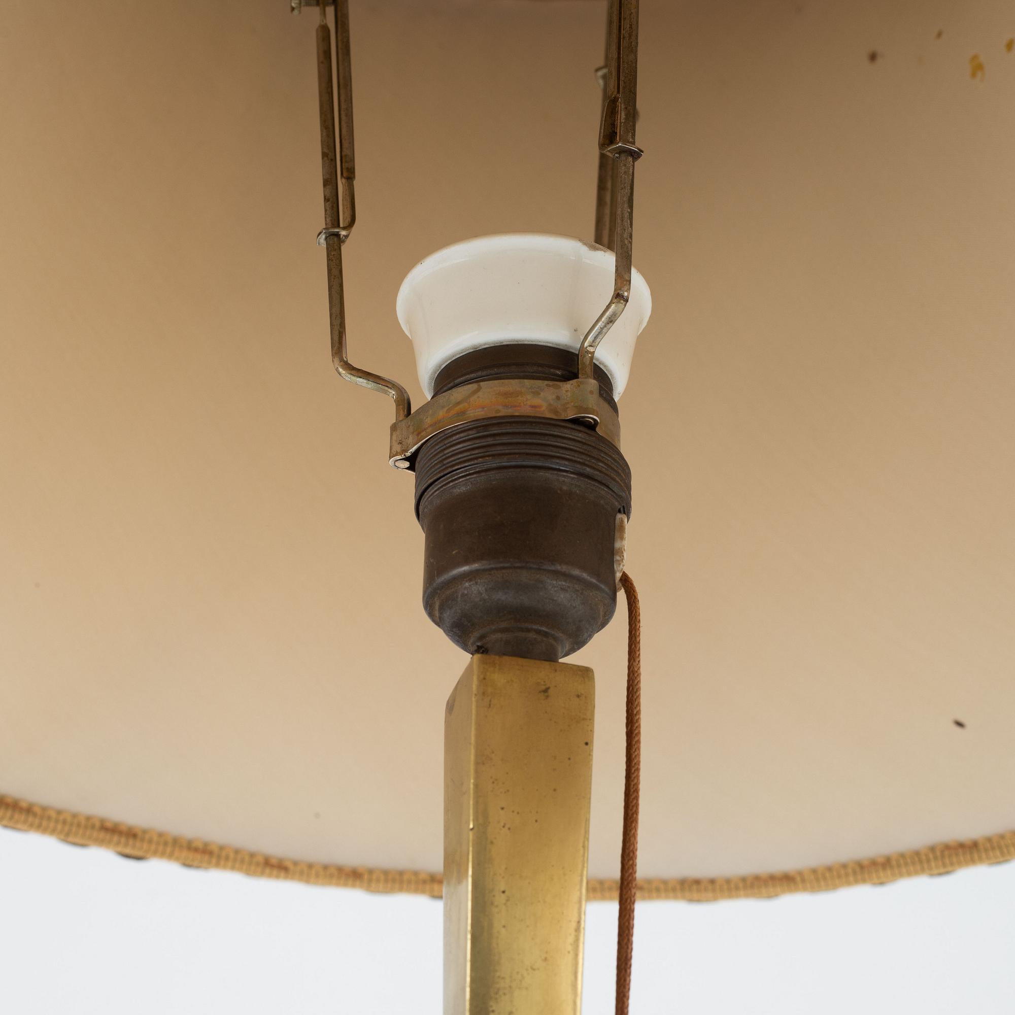 Elis Bergh, tillskriven, bordslampa, Swedish Grace, CG Hallberg, 1920-tal.