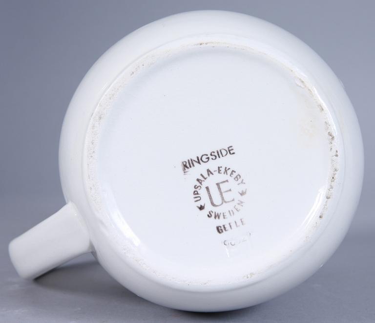 SERVISDELAR, 37 delar, "Ringside" (1964-1966), Sven-Eric Skawonius, Upsala-Ekeby.