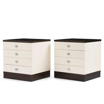 53. Ico Parisi, a pair of side tables, model series "540", Fratelli Longhi, Italy, 1960s-70s.