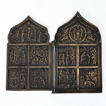 A travel icon, Russia, 19th century.