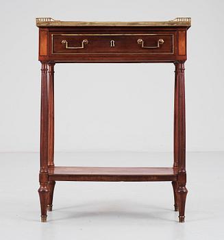 SIDEBOARD, sk Console Dessert. Louis XVI-stil, 1800-tal.