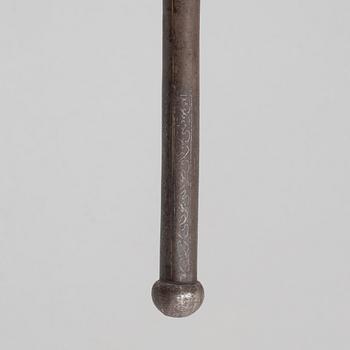 Axe, Indo-Persian, late 19th century.